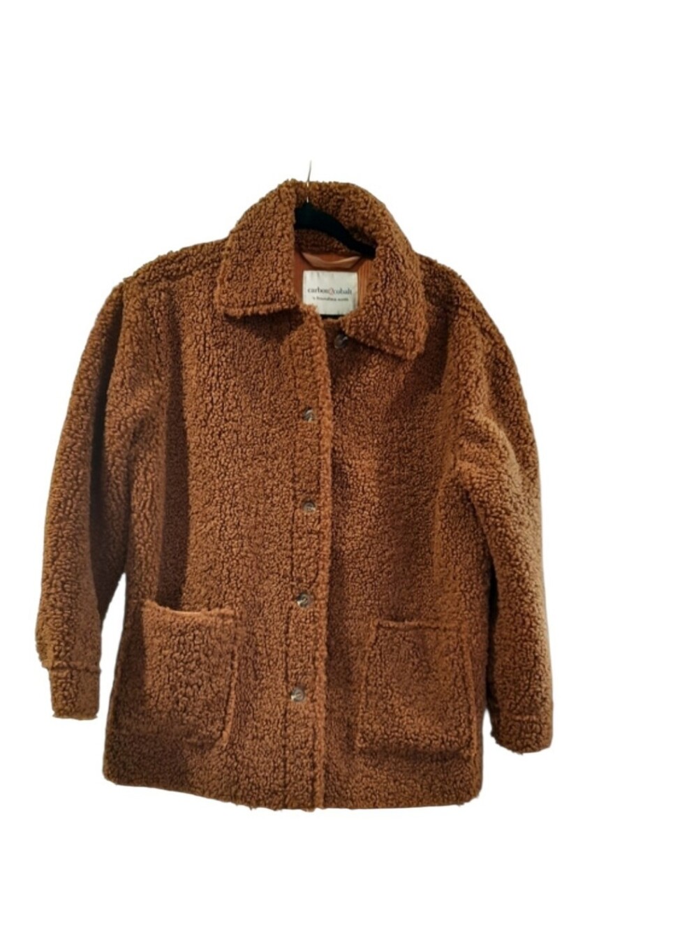Carbon2Cobalt Chestnut Brown Teddybear Jacket